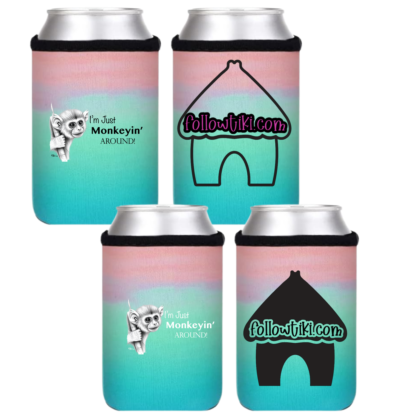 Monkeyin' Around Koozie