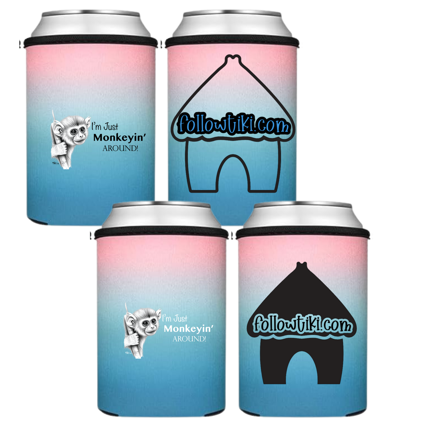 Monkeyin' Around Koozie