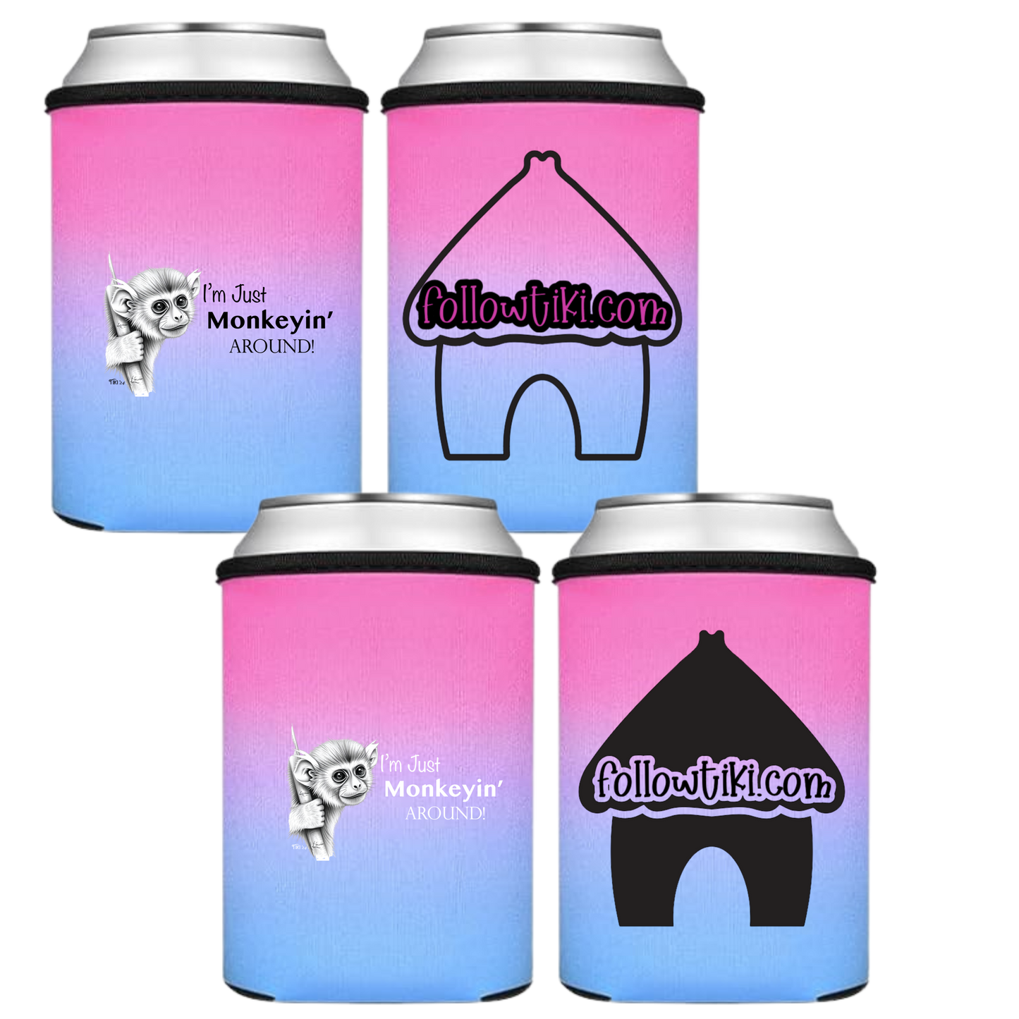 Monkeyin' Around Koozie