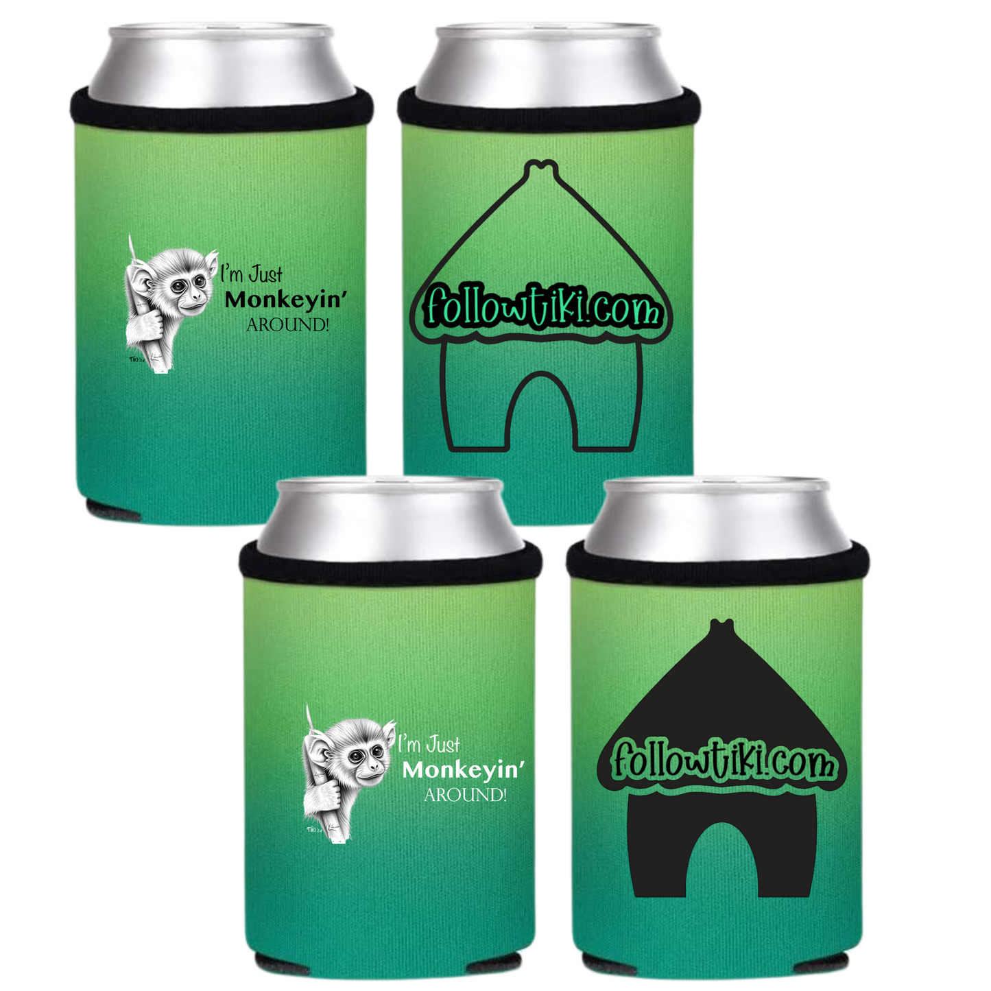 Monkeyin' Around Koozie