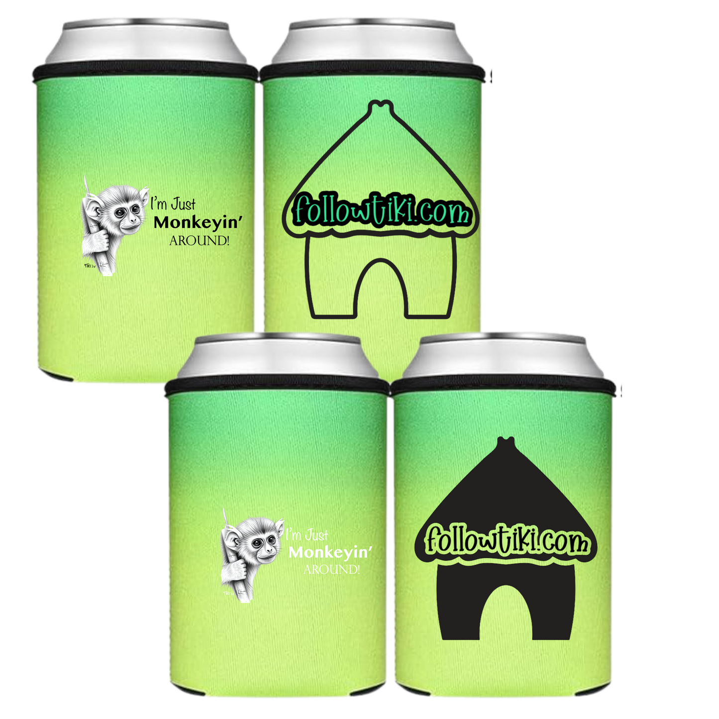 Monkeyin' Around Koozie