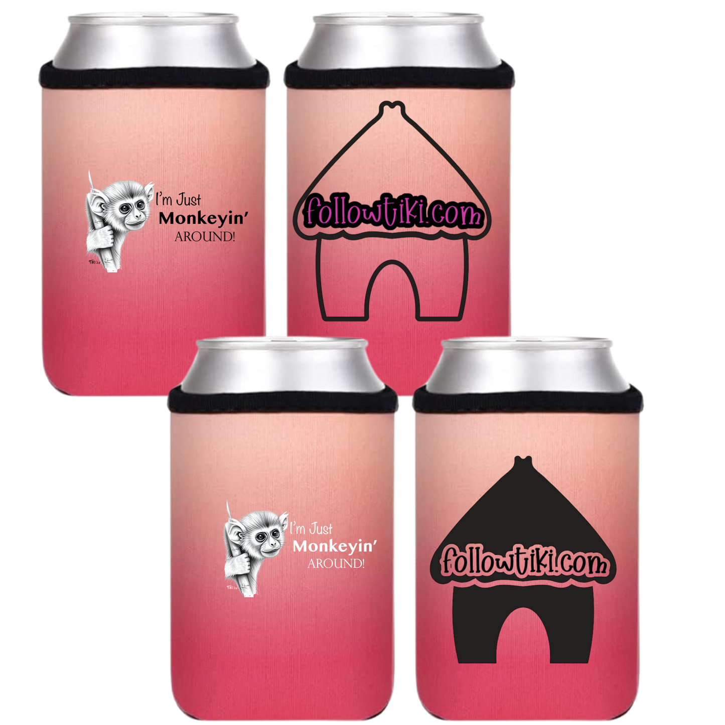 Monkeyin' Around Koozie