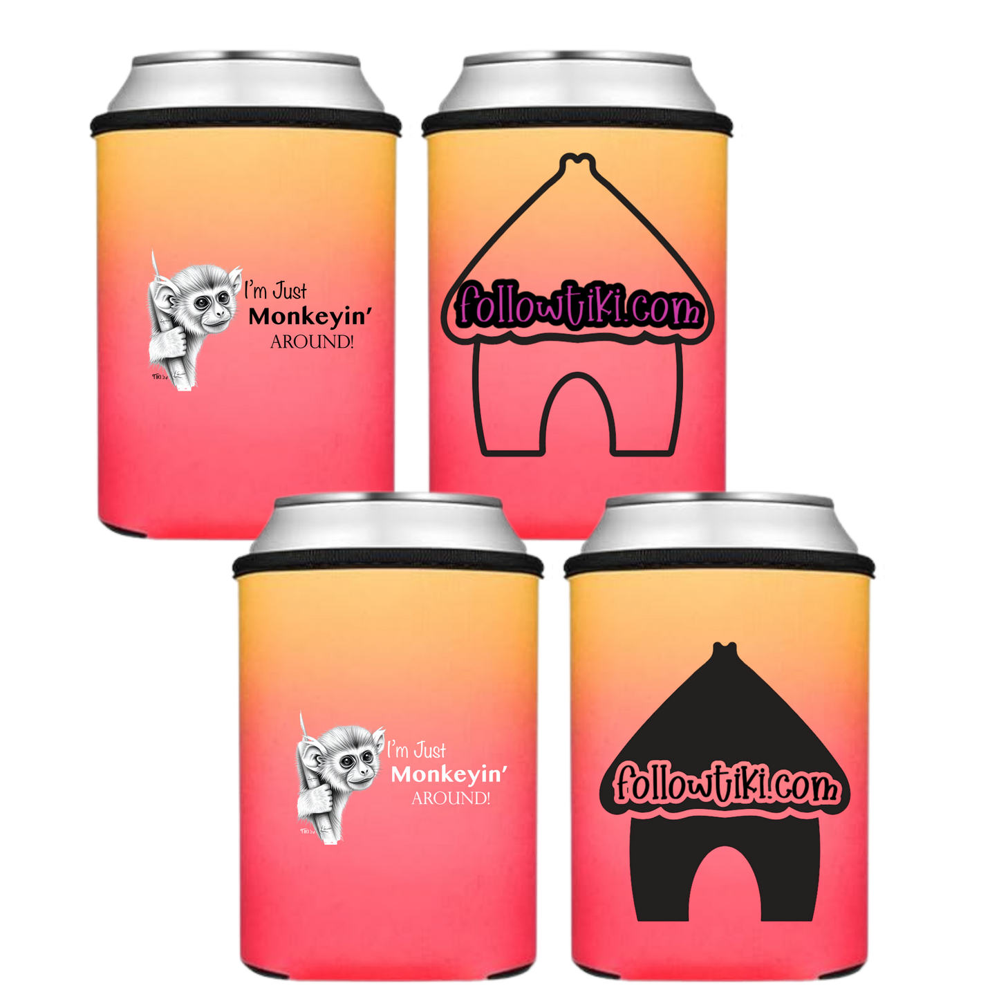 Monkeyin' Around Koozie
