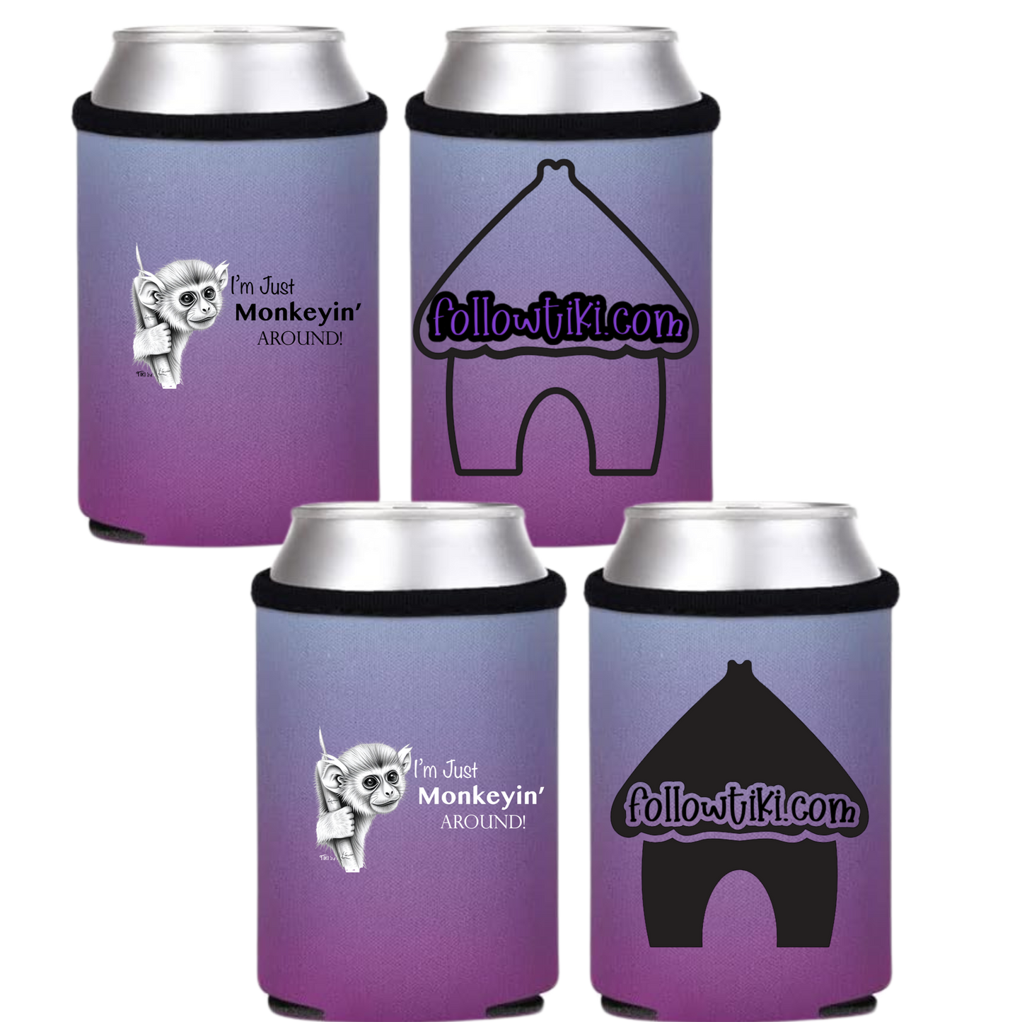 Monkeyin' Around Koozie