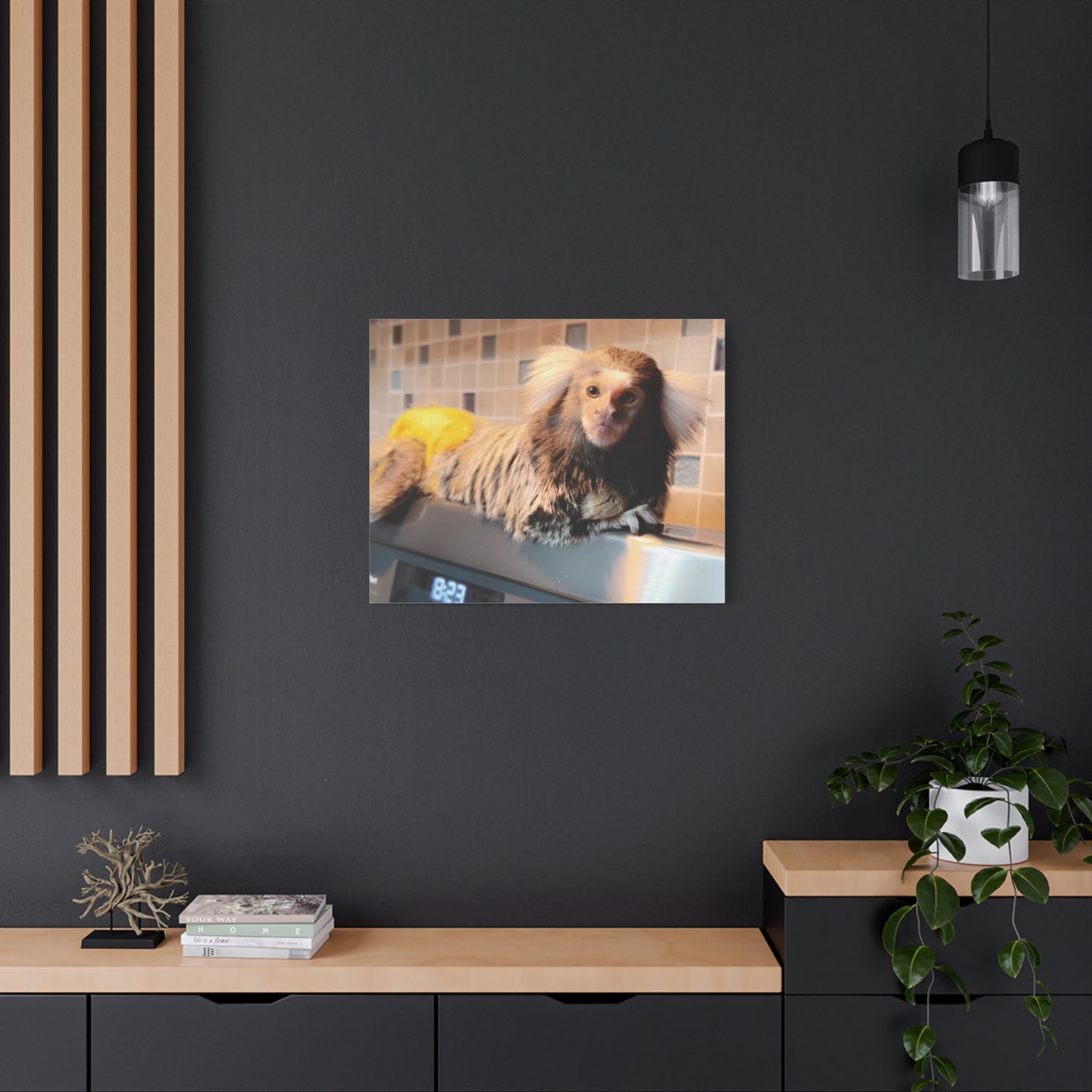 Tiki Centerfold Canvas