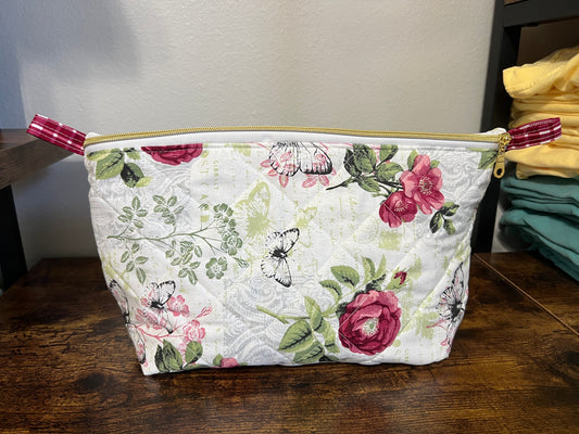 Butterfly Plaid Toiletry Pouch