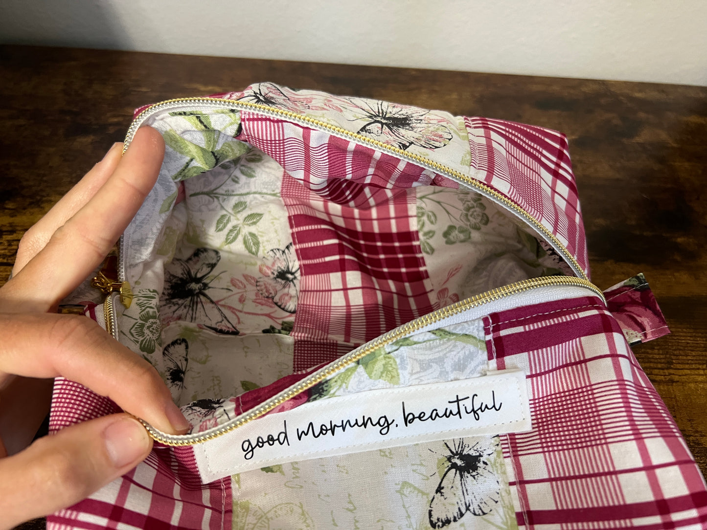 Good Morning Beautiful Toiletry Pouch