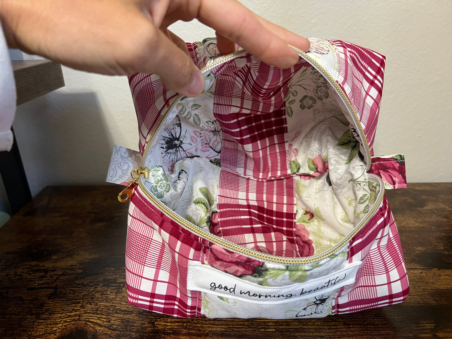 Good Morning Beautiful Toiletry Pouch