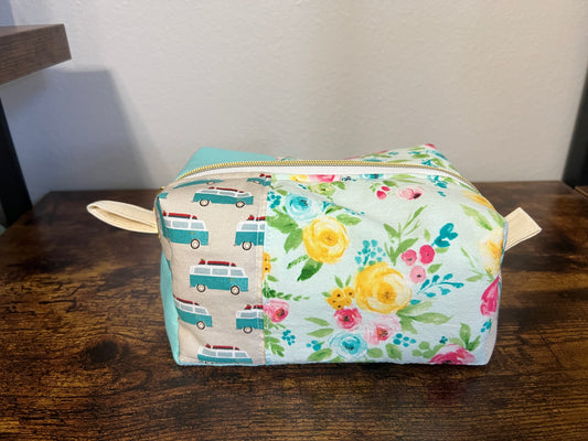Flower Child VW Bus Toiletry Pouch