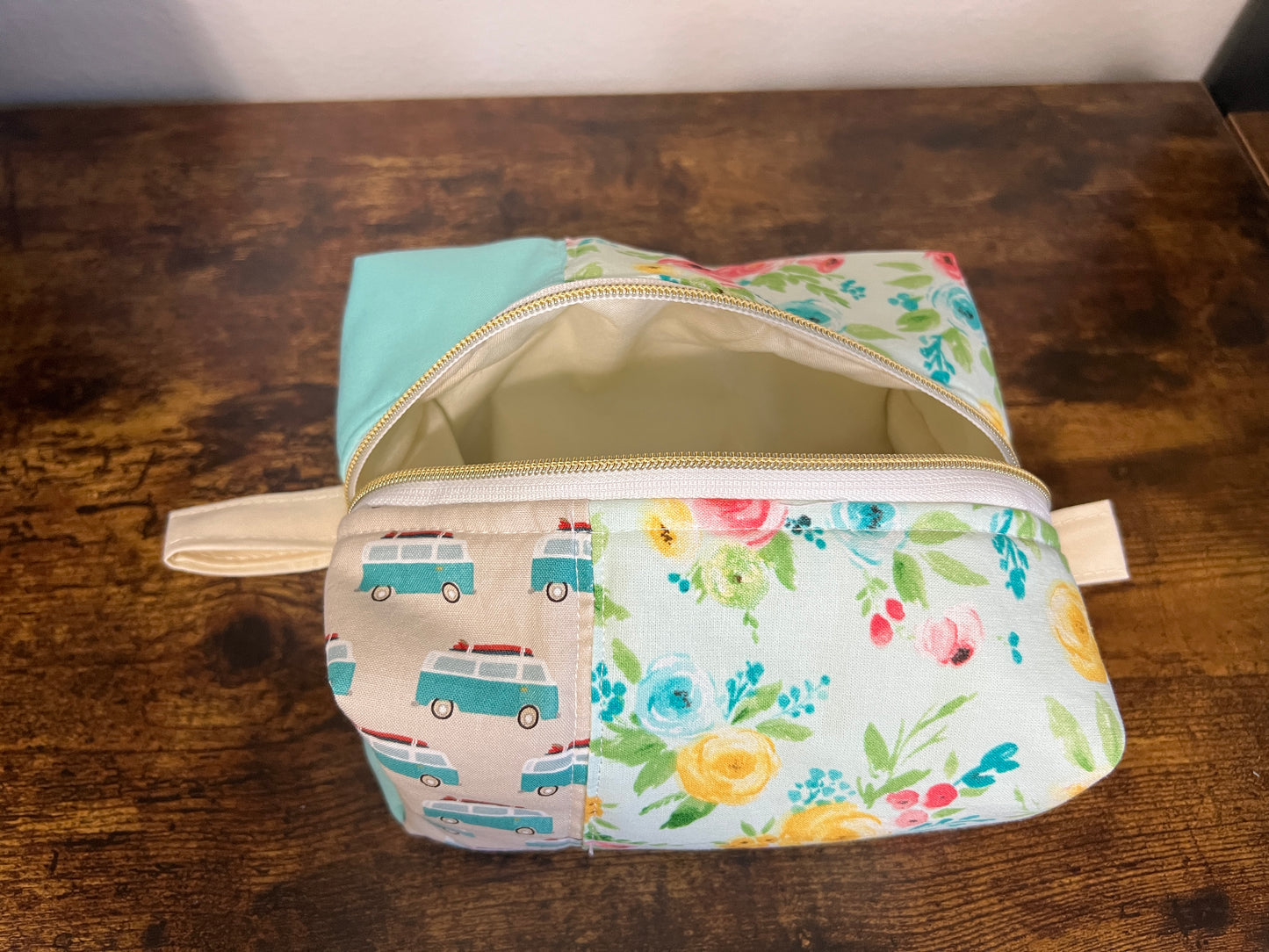 Flower Child VW Bus Toiletry Pouch