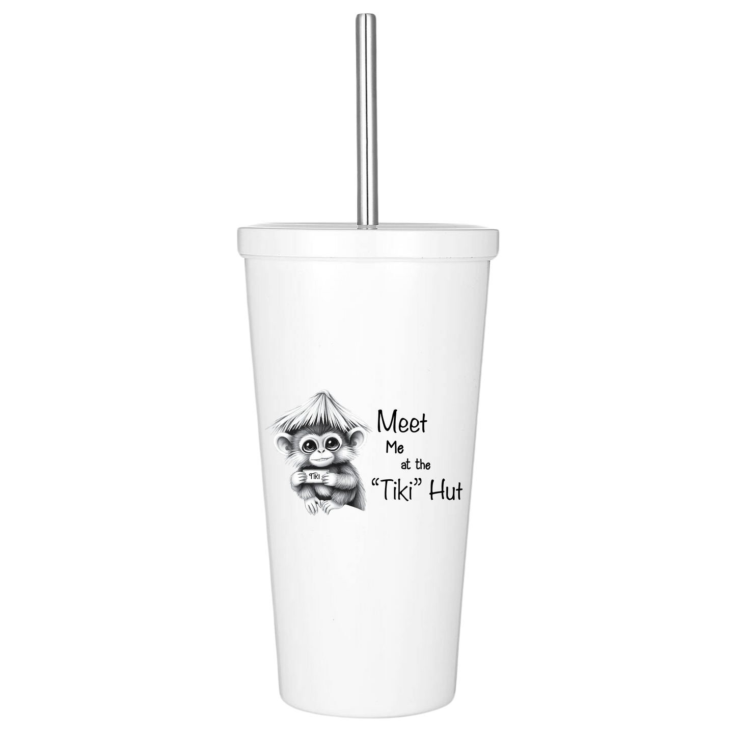 Meet Me at the Tiki Hut Tumbler
