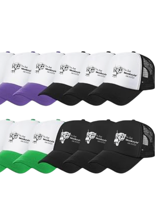 Monkeyin Around Foam Tucker Hat