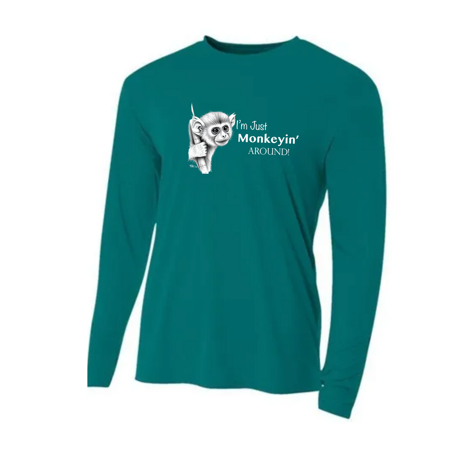 Monkeyin Around Rash Guard