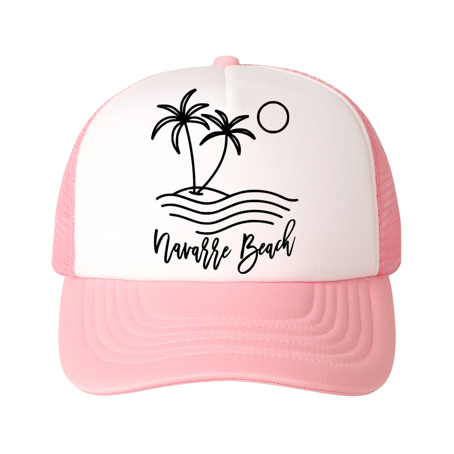 Navarre Beach Sunset Foam Trucker Hat