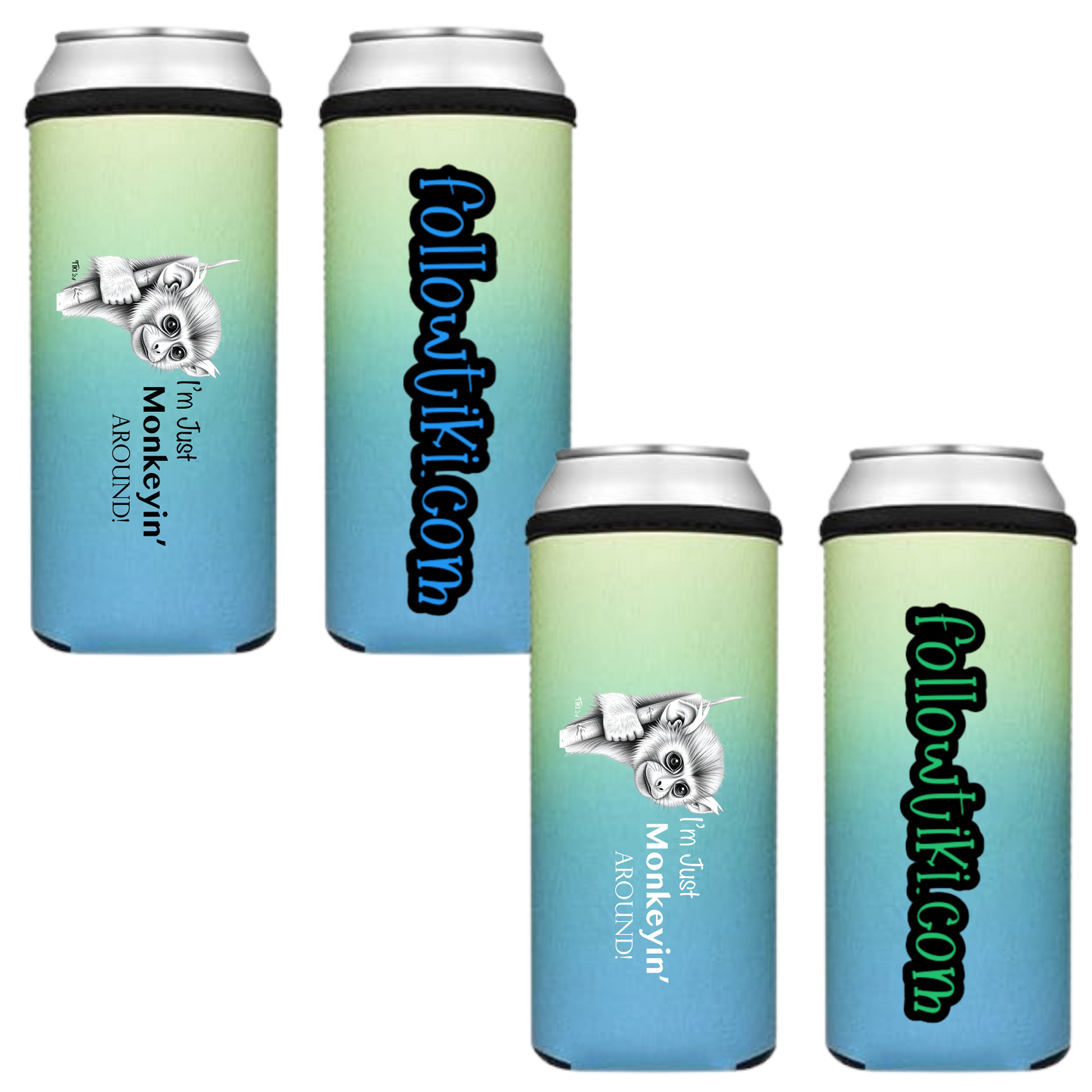 Monkeyin' Around Koozie