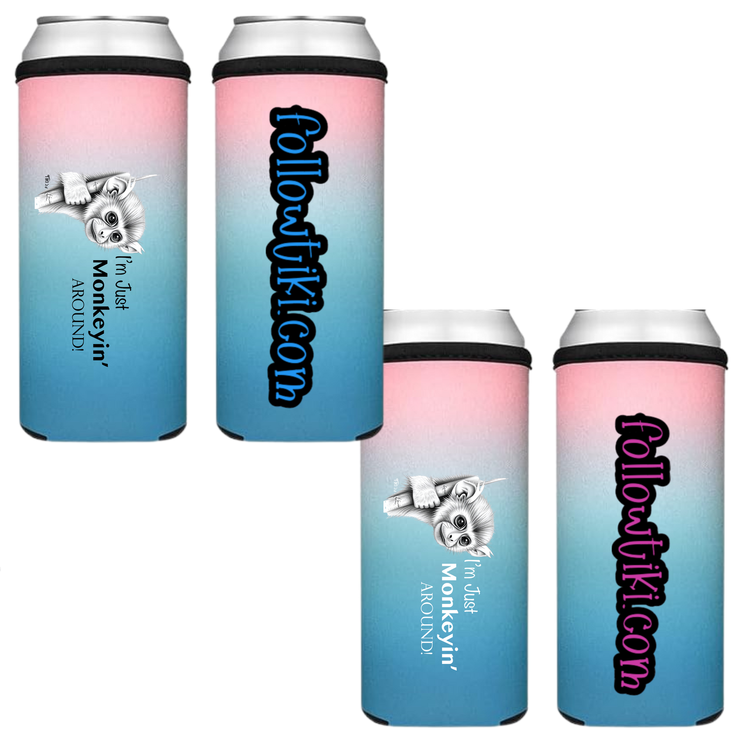 Monkeyin' Around Koozie
