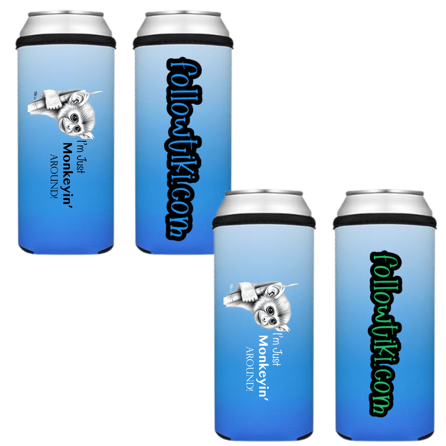 Monkeyin' Around Koozie