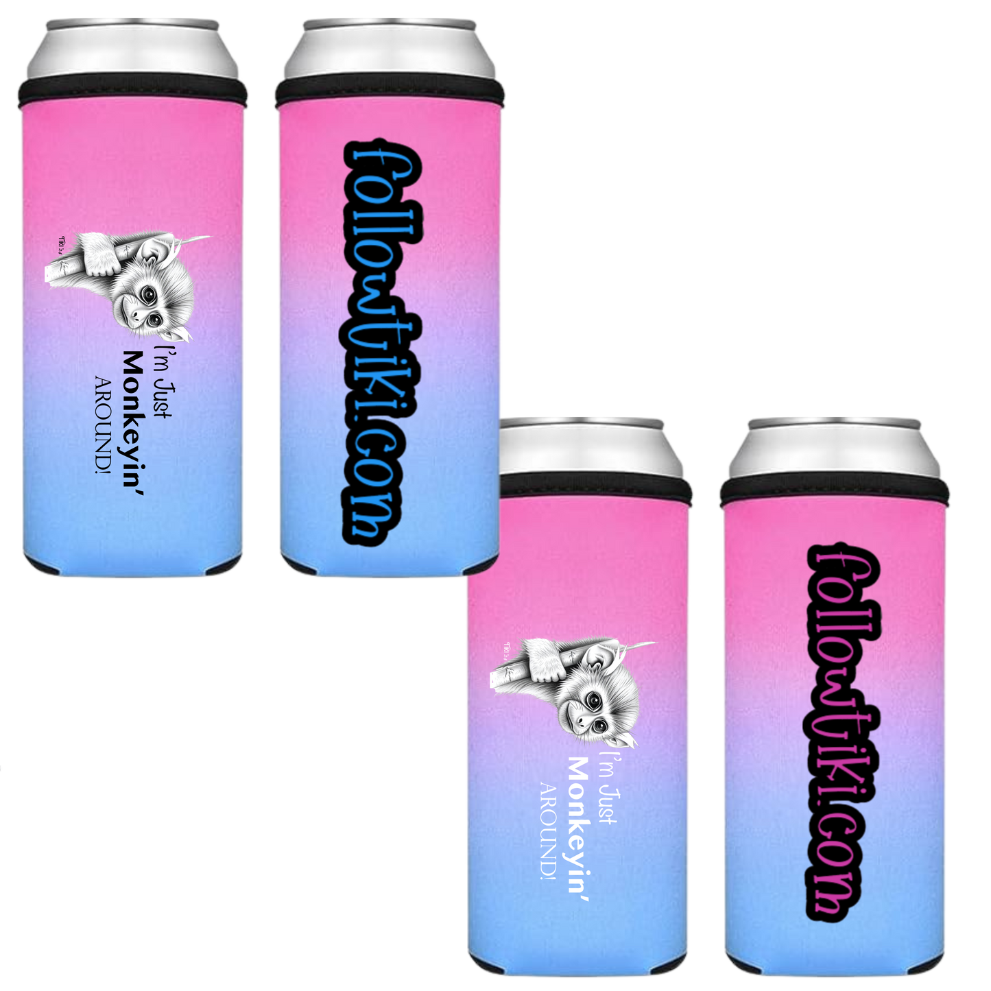 Monkeyin' Around Koozie