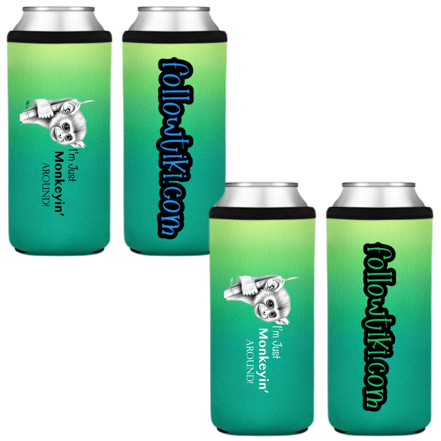 Monkeyin' Around Koozie