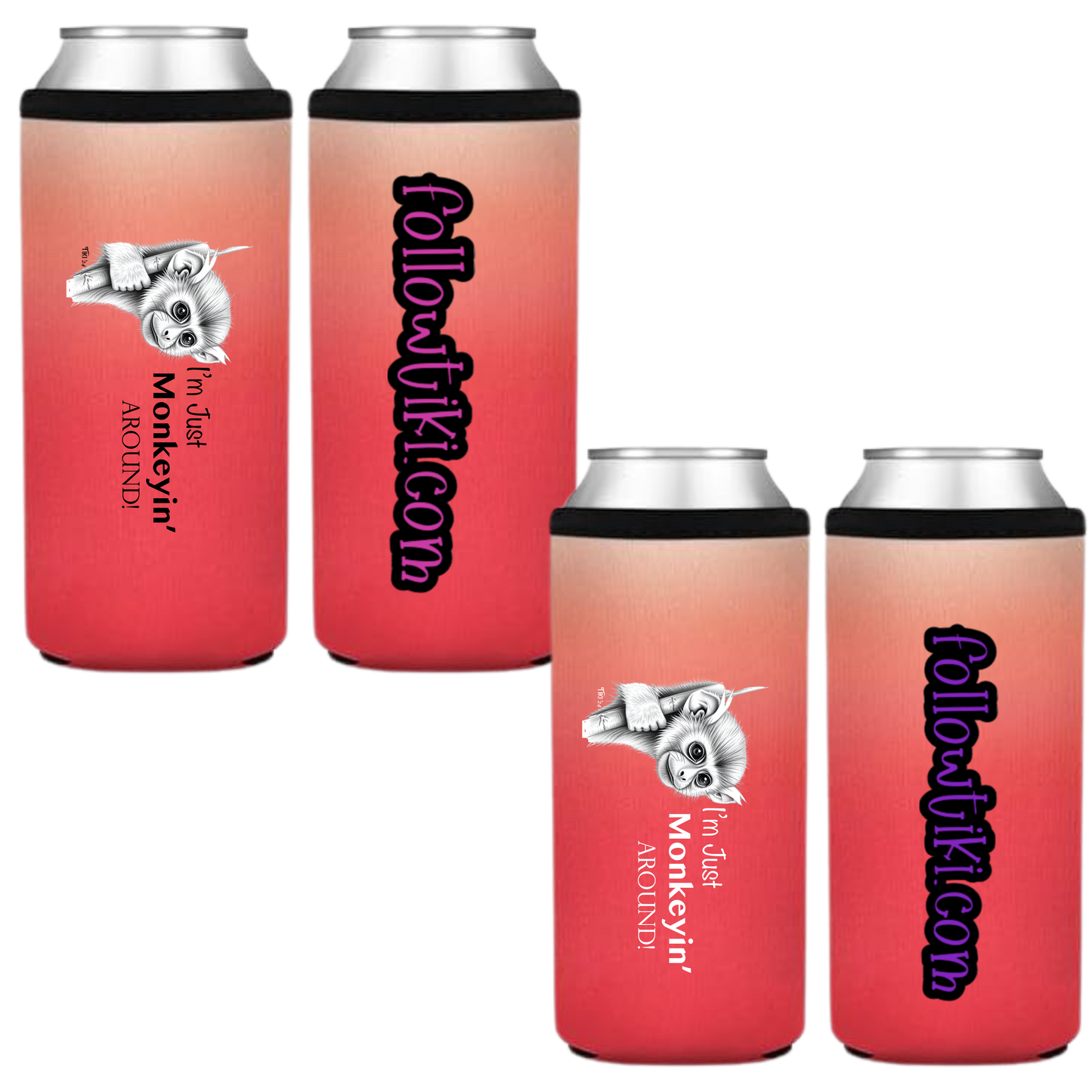 Monkeyin' Around Koozie