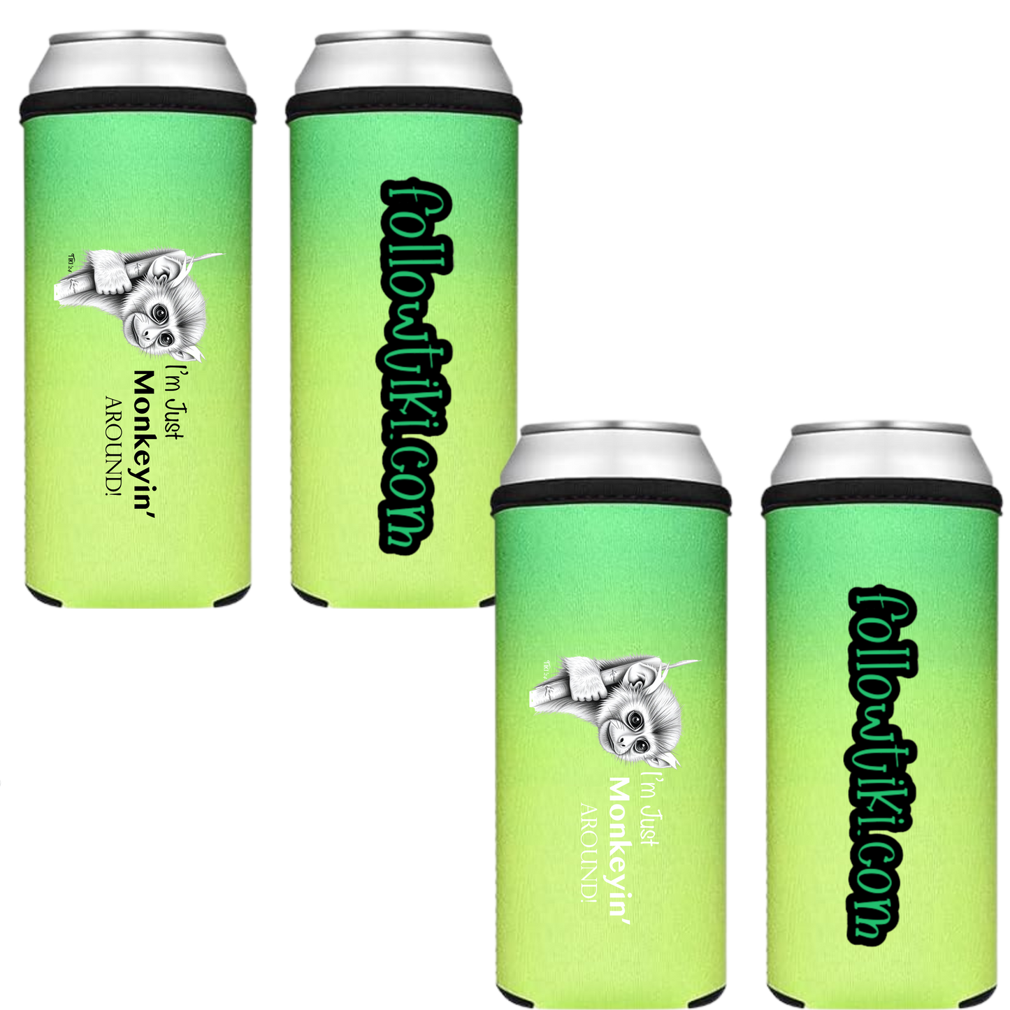 Monkeyin' Around Koozie