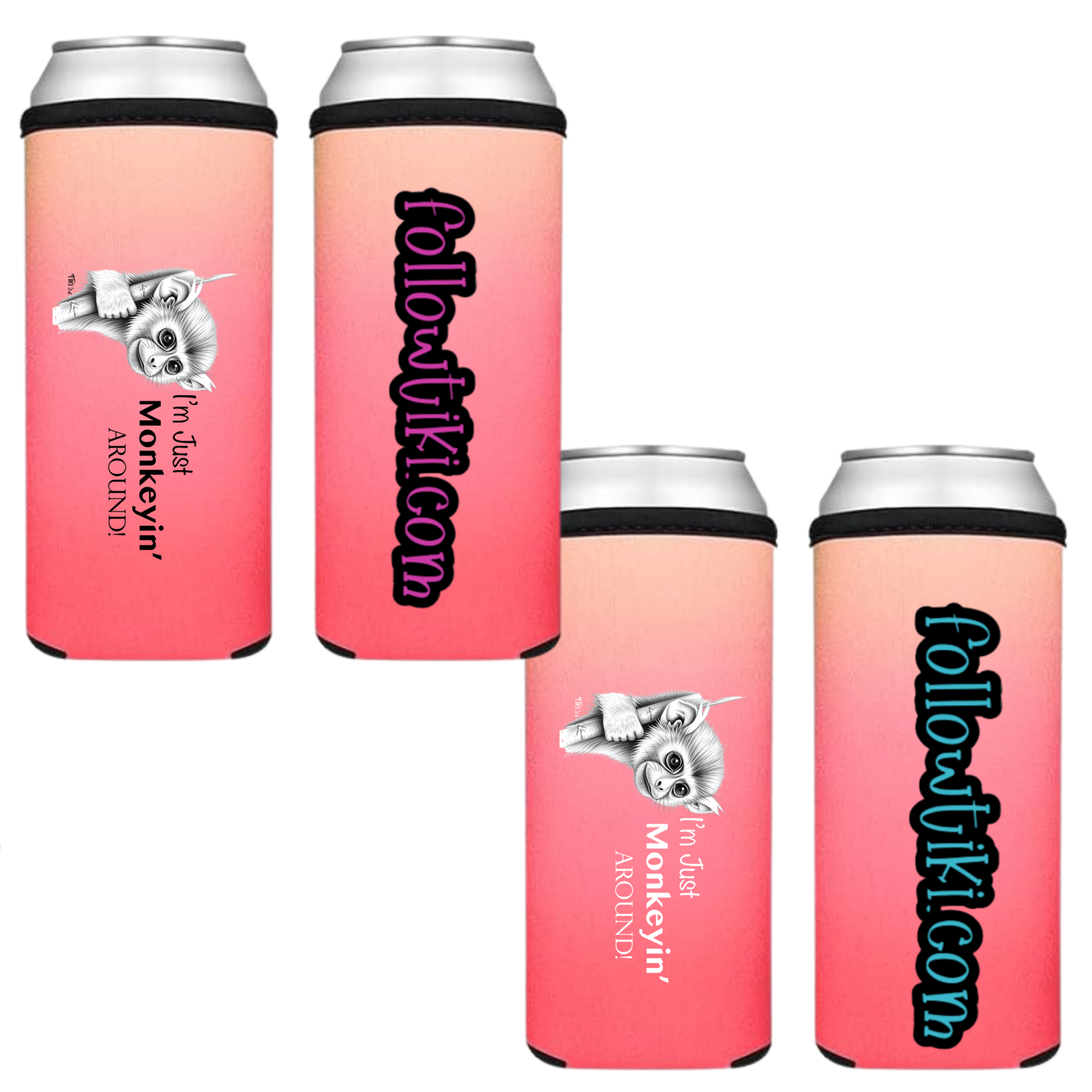 Monkeyin' Around Koozie