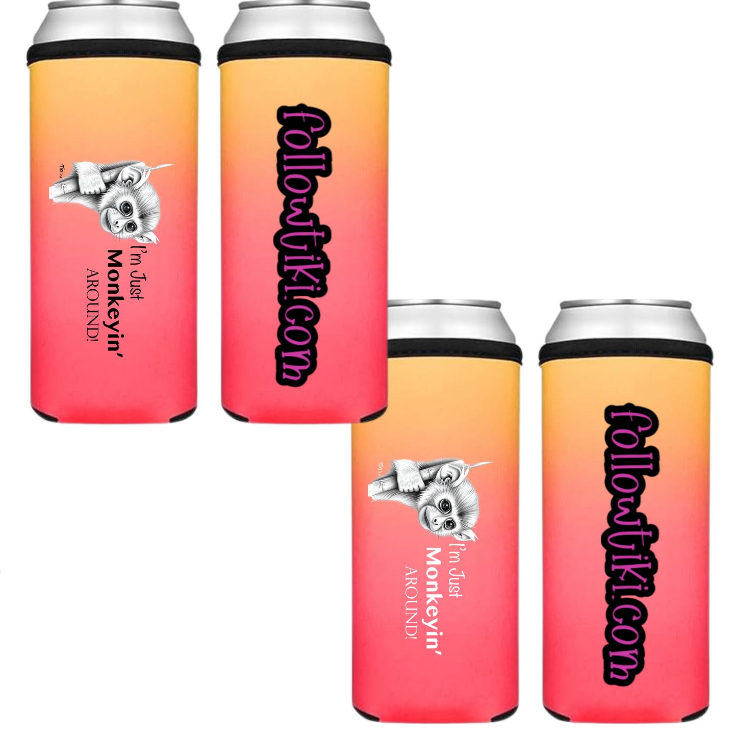 Monkeyin' Around Koozie