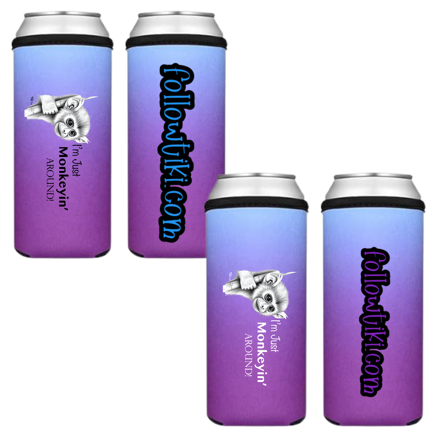 Monkeyin' Around Koozie