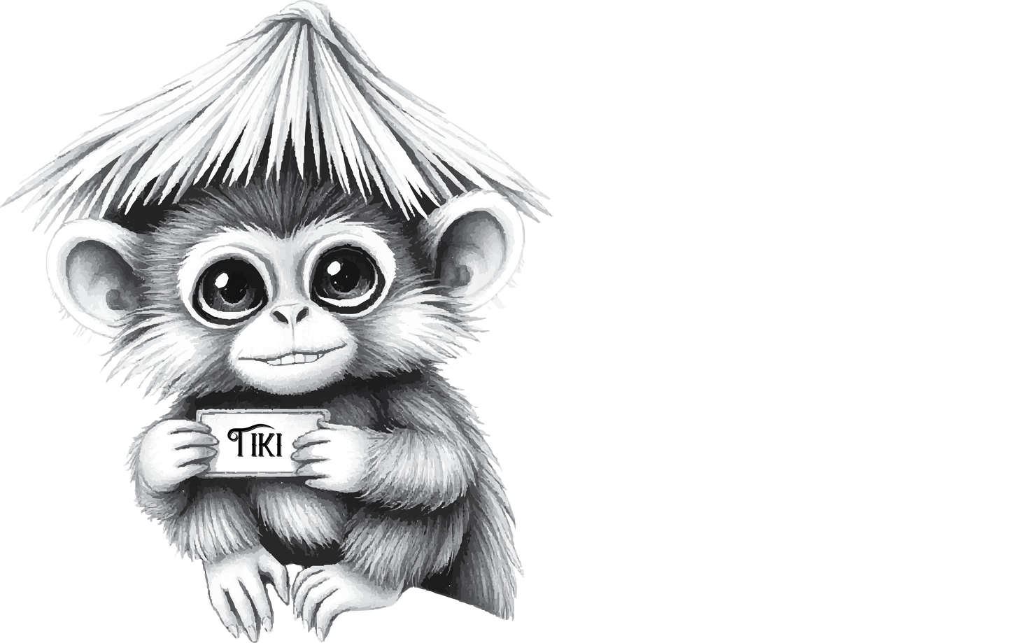 Tiki Hut Stickers