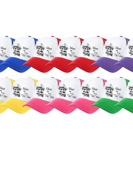 Tiki Hut Foam Tucker Hat