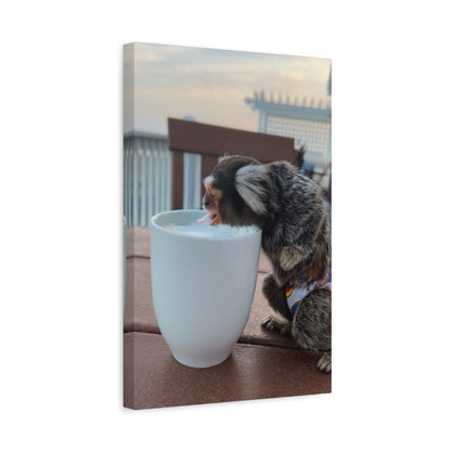 OBX Sunrise Coffee Canvas
