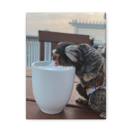 OBX Sunrise Coffee Canvas