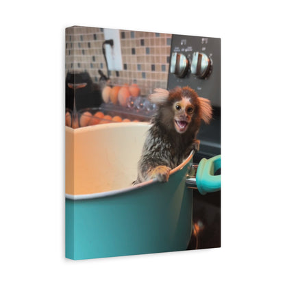 Happy Tiki Soup Canvas