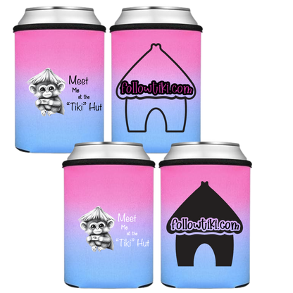 Meet Me at the Tiki Hut Koozie