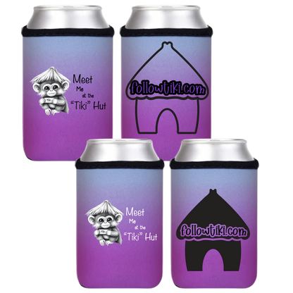 Meet Me at the Tiki Hut Koozie