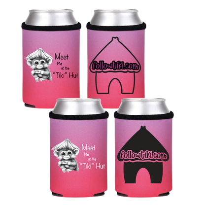 Meet Me at the Tiki Hut Koozie