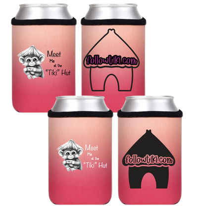 Meet Me at the Tiki Hut Koozie