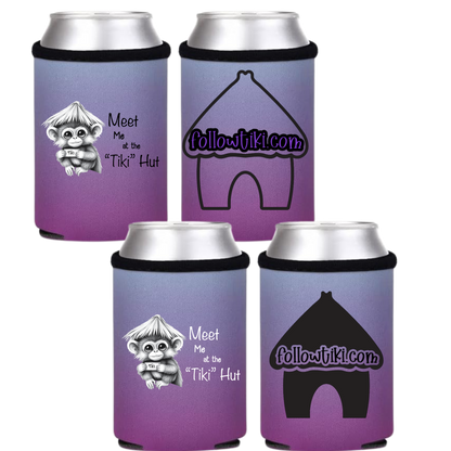 Meet Me at the Tiki Hut Koozie