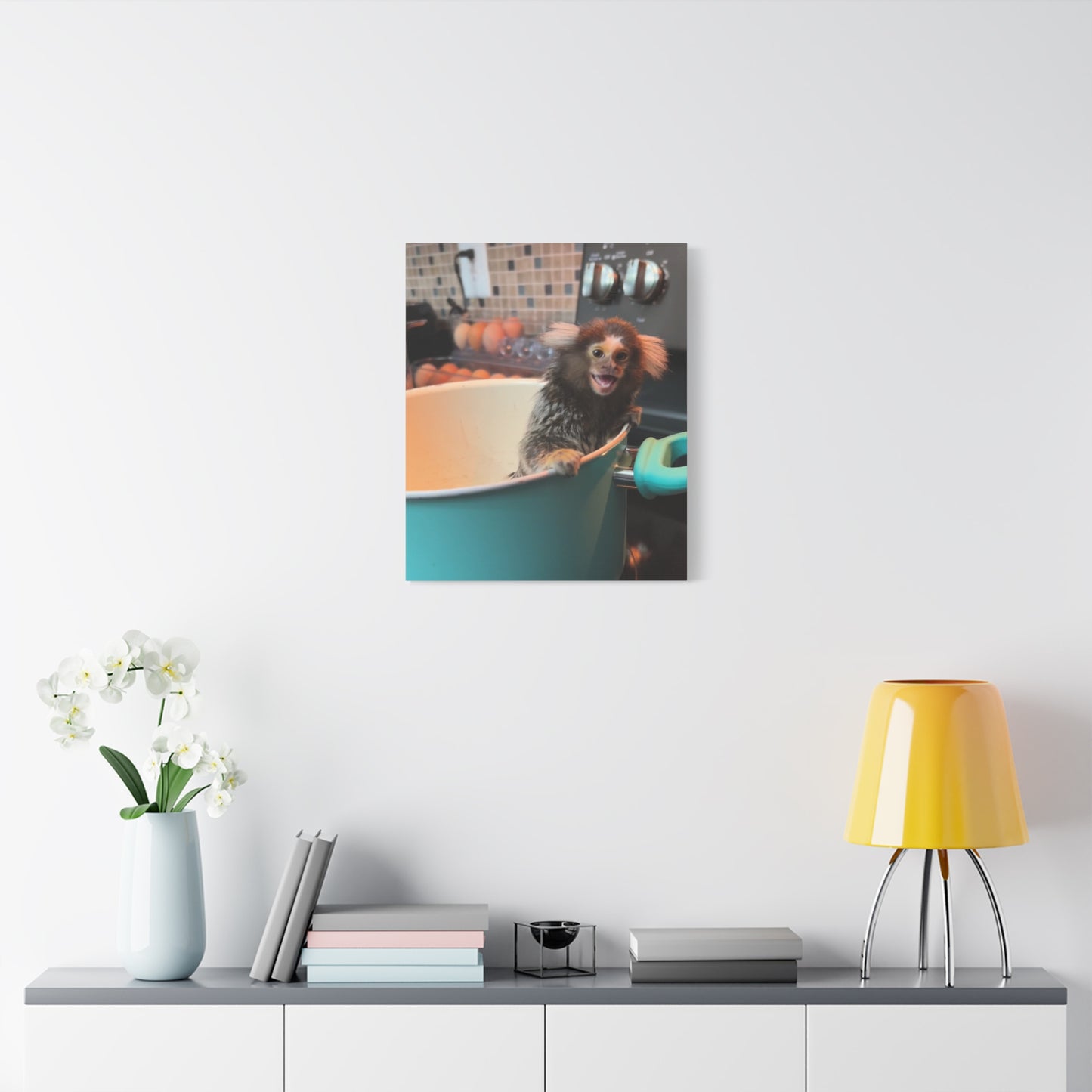 Happy Tiki Soup Canvas