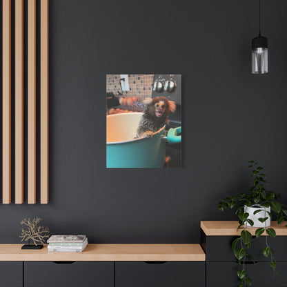 Happy Tiki Soup Canvas