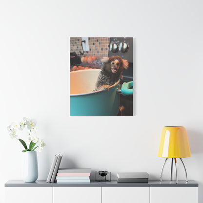 Happy Tiki Soup Canvas