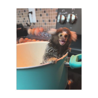 Happy Tiki Soup Canvas