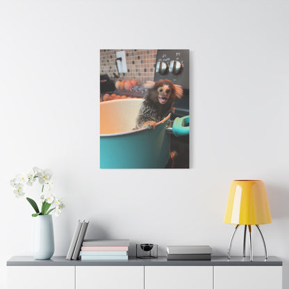 Happy Tiki Soup Canvas