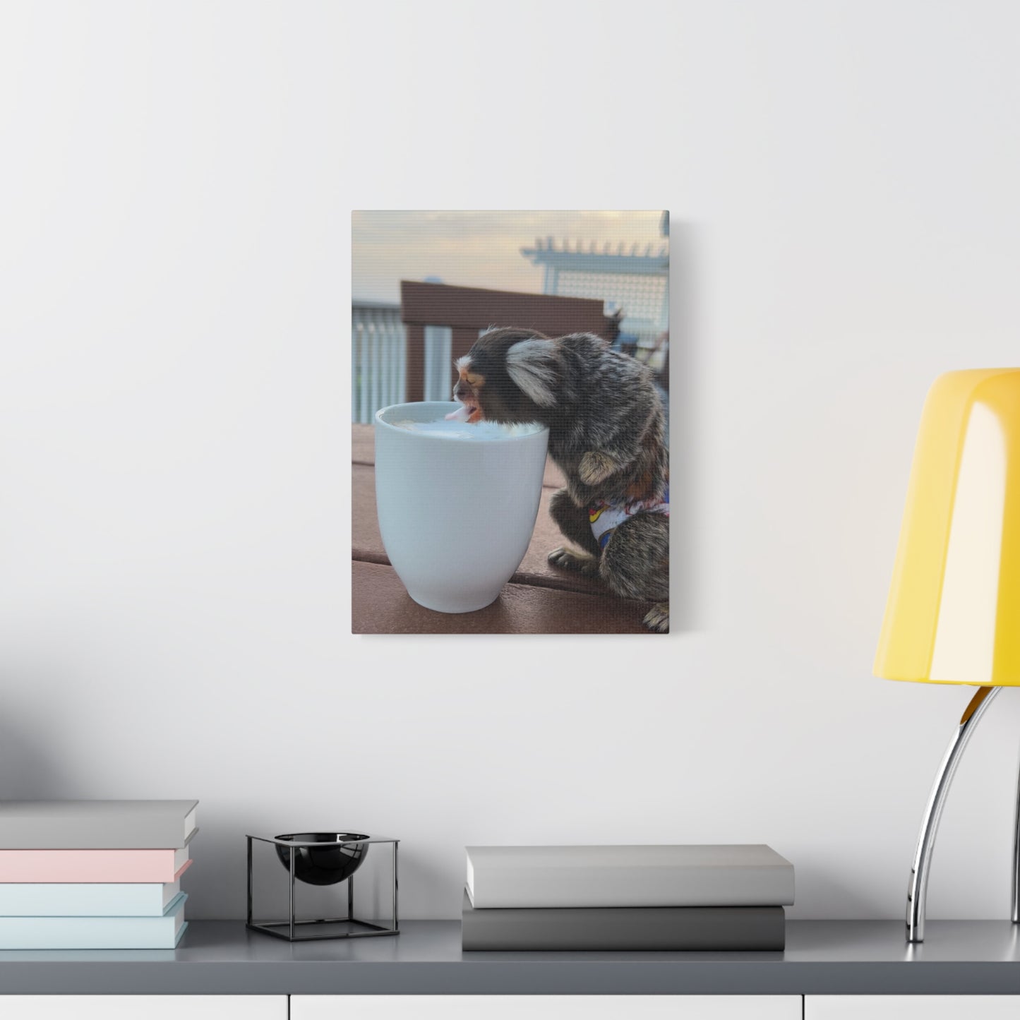 OBX Sunrise Coffee Canvas