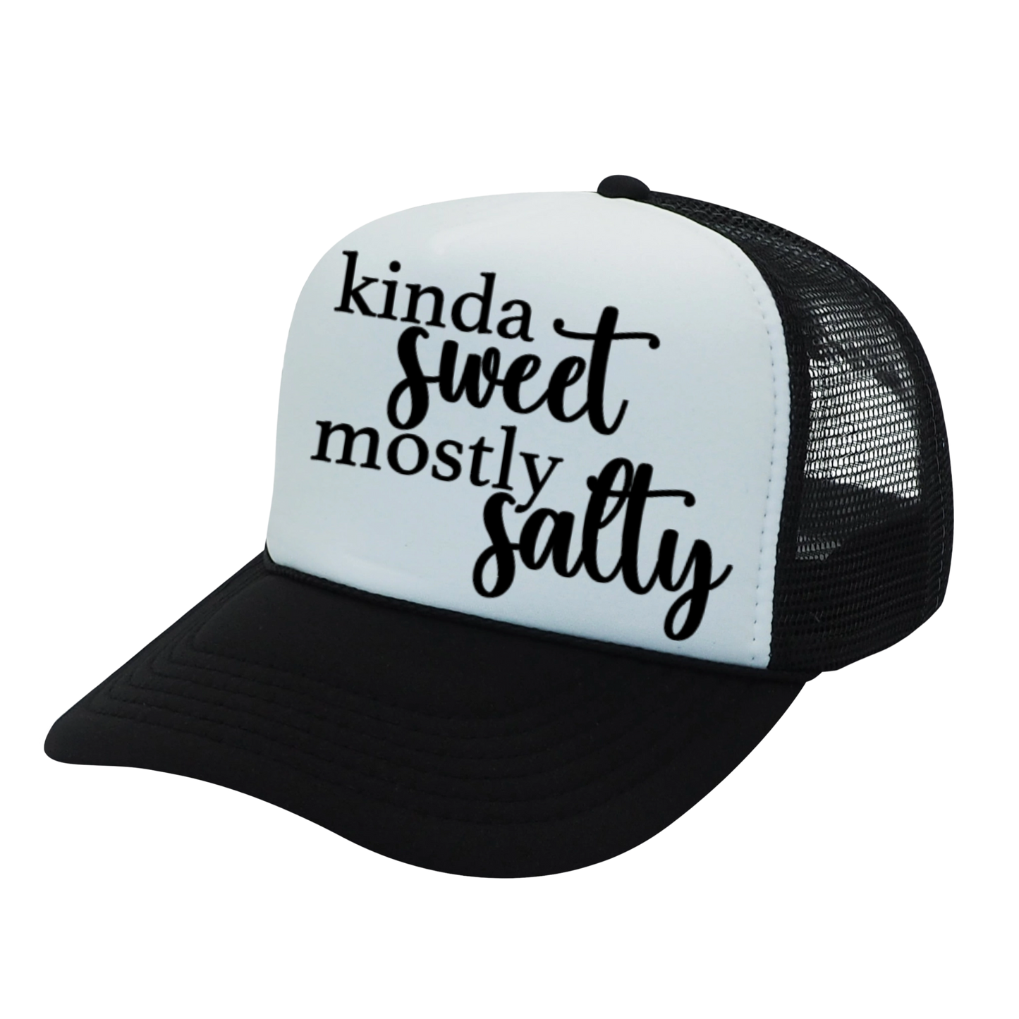 Kinda Sweet, Mostly Salty Foam Trucker Hat