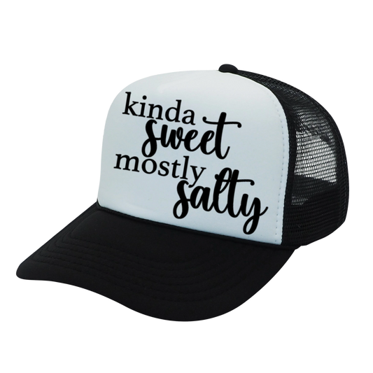 Kinda Sweet, Mostly Salty Foam Trucker Hat