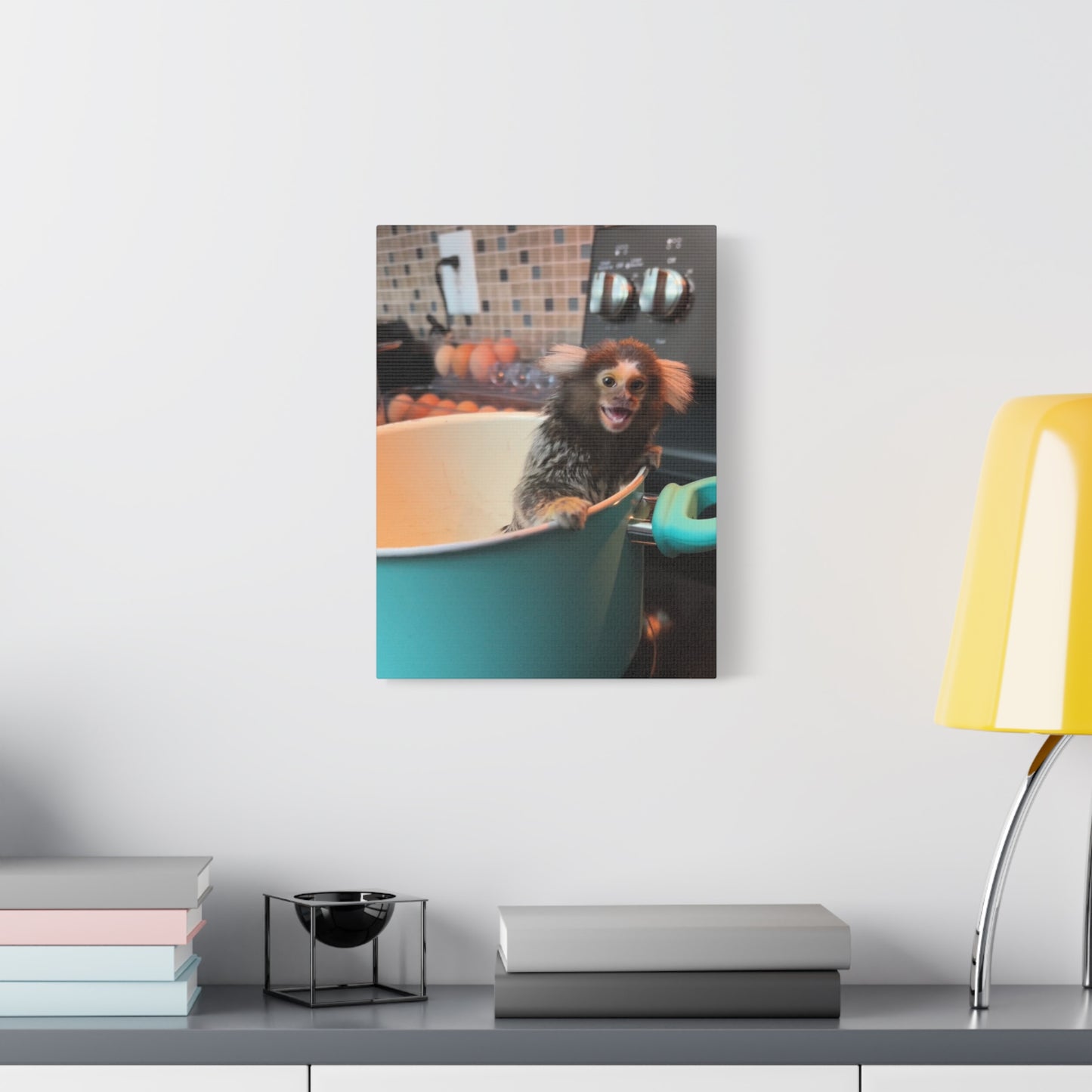 Happy Tiki Soup Canvas