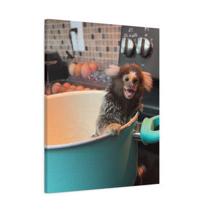 Happy Tiki Soup Canvas