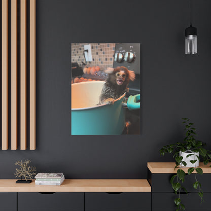 Happy Tiki Soup Canvas