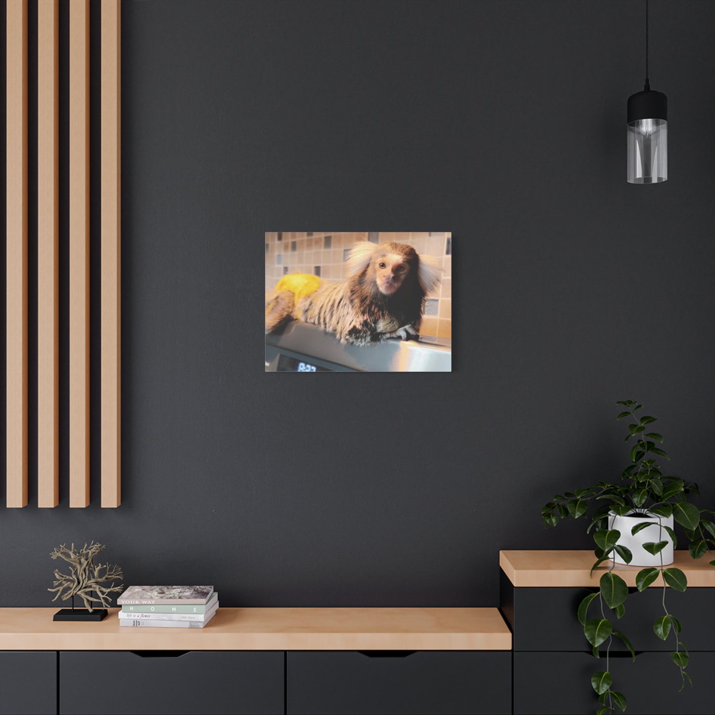 Tiki Centerfold Canvas